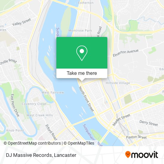 DJ Massive Records map