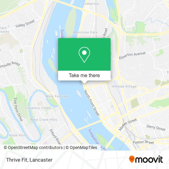 Mapa de Thrive Fit