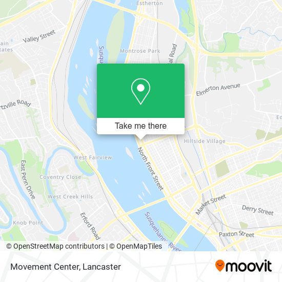 Mapa de Movement Center