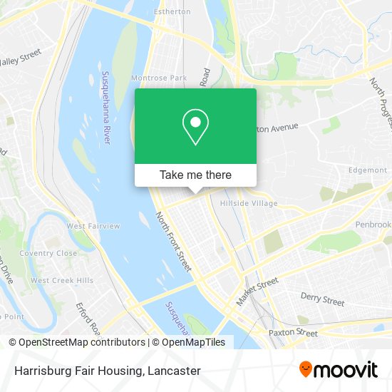 Mapa de Harrisburg Fair Housing