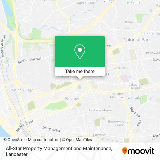 All-Star Property Management and Maintenance map