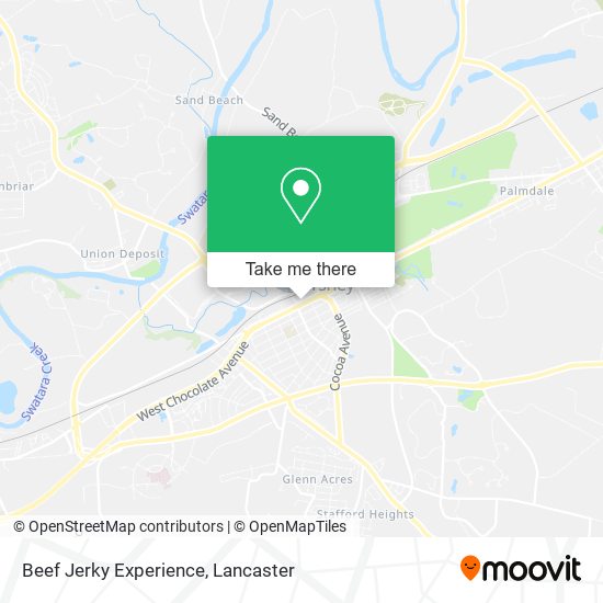 Mapa de Beef Jerky Experience