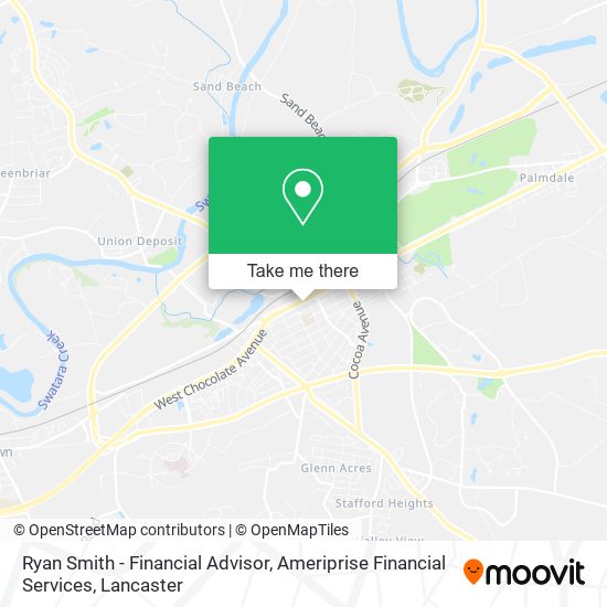 Mapa de Ryan Smith - Financial Advisor, Ameriprise Financial Services