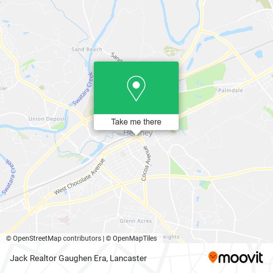 Jack Realtor Gaughen Era map
