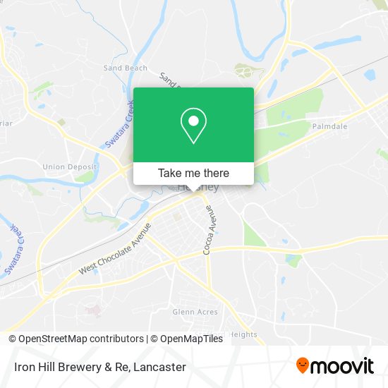 Iron Hill Brewery & Re map