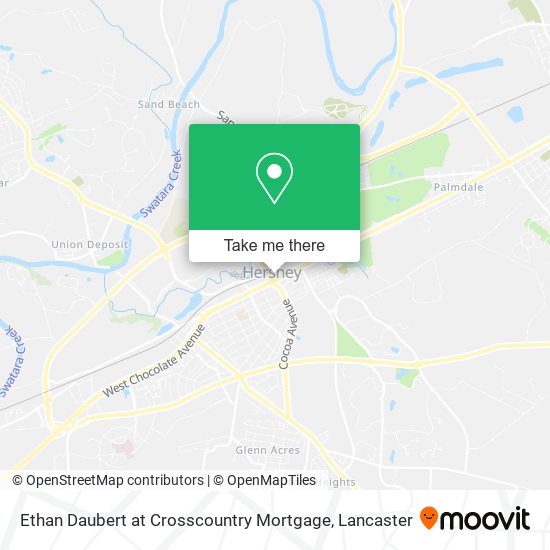 Mapa de Ethan Daubert at Crosscountry Mortgage