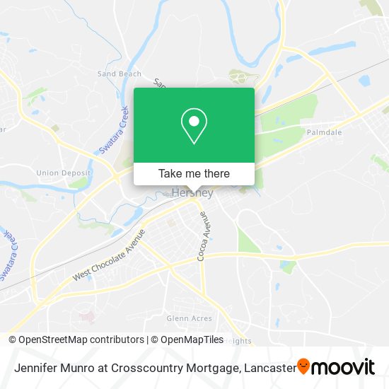 Mapa de Jennifer Munro at Crosscountry Mortgage