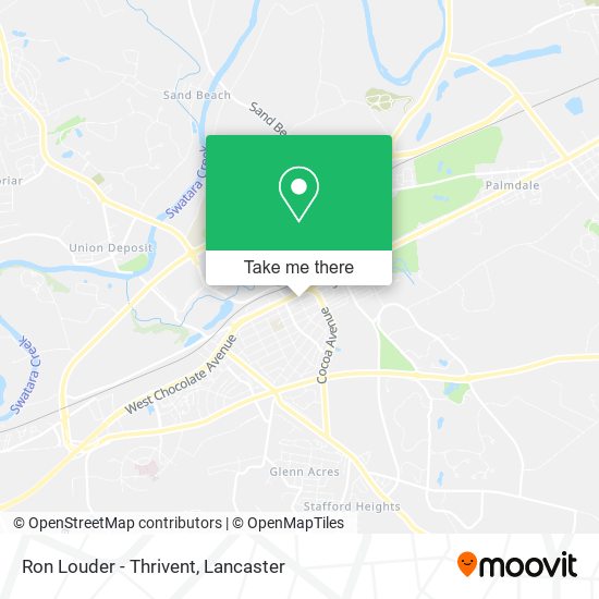 Ron Louder - Thrivent map