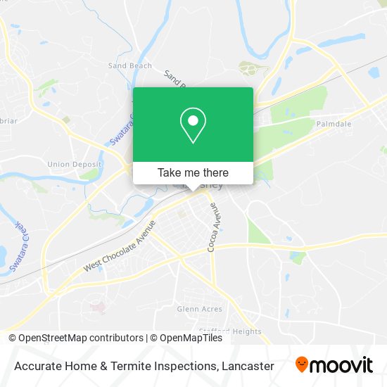 Accurate Home & Termite Inspections map