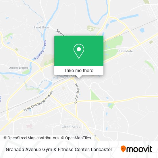 Granada Avenue Gym & Fitness Center map