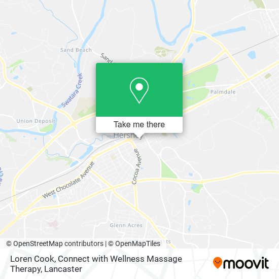 Loren Cook, Connect with Wellness Massage Therapy map