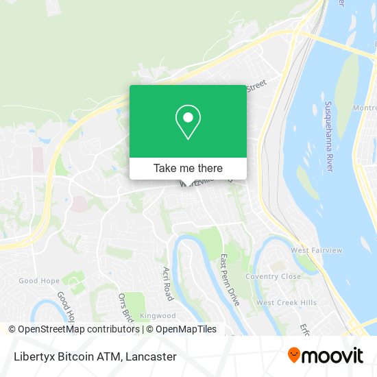 Libertyx Bitcoin ATM map