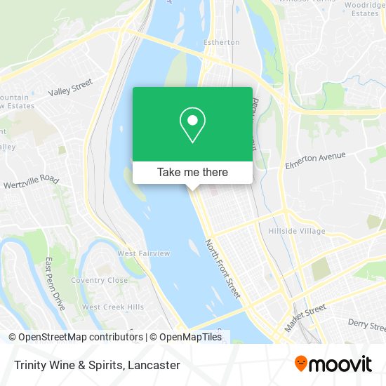 Trinity Wine & Spirits map