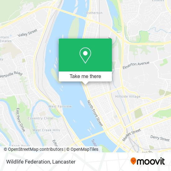 Wildlife Federation map