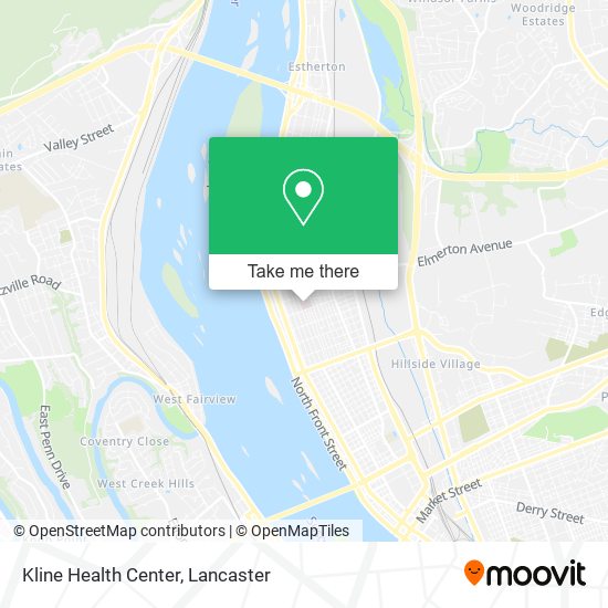 Kline Health Center map