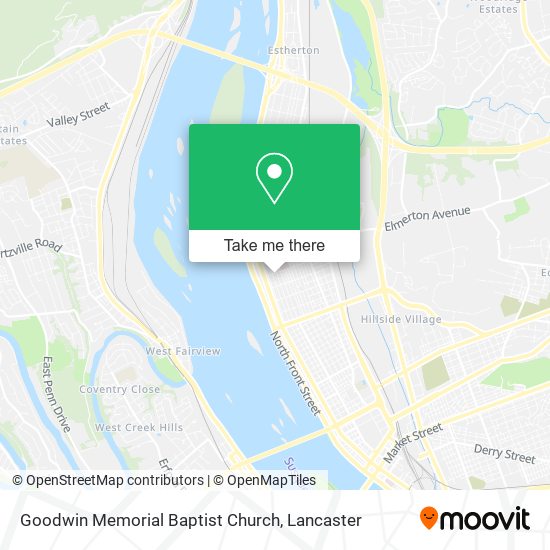 Mapa de Goodwin Memorial Baptist Church