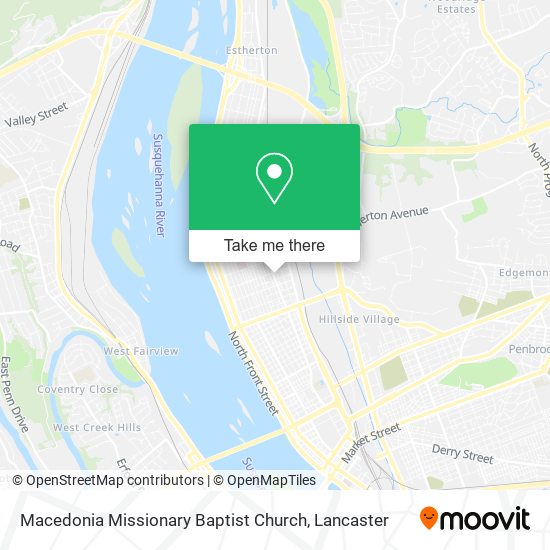 Macedonia Missionary Baptist Church map