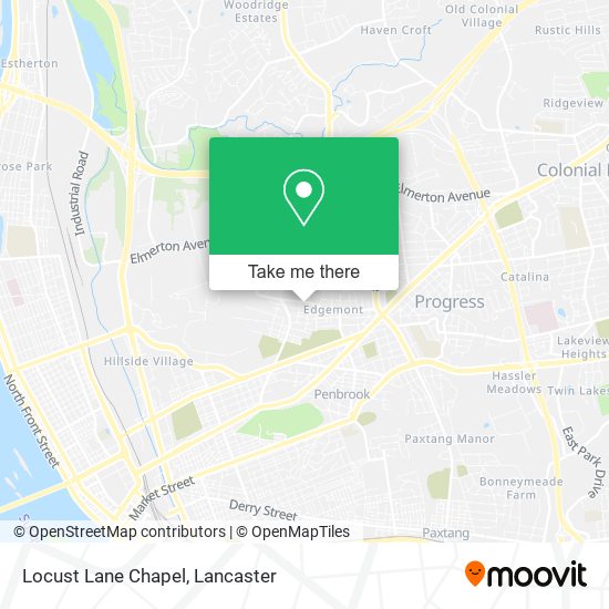 Mapa de Locust Lane Chapel