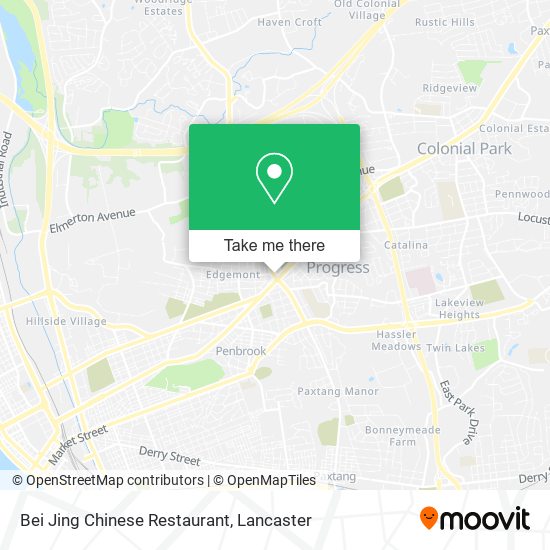 Bei Jing Chinese Restaurant map