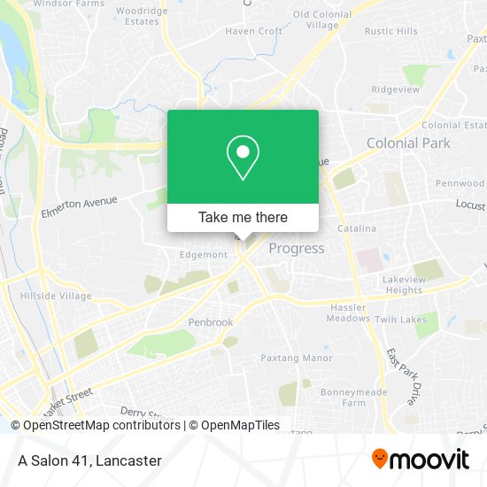 Mapa de A Salon 41