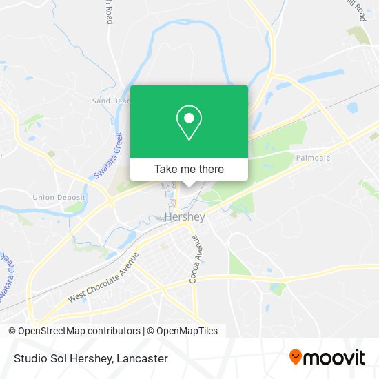 Studio Sol Hershey map