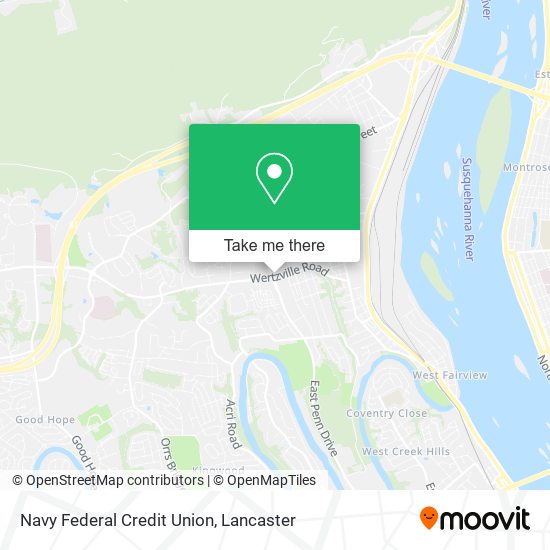 Navy Federal Credit Union map