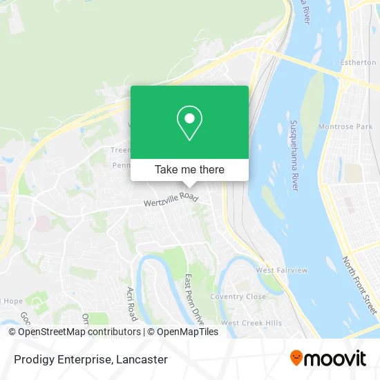 Prodigy Enterprise map