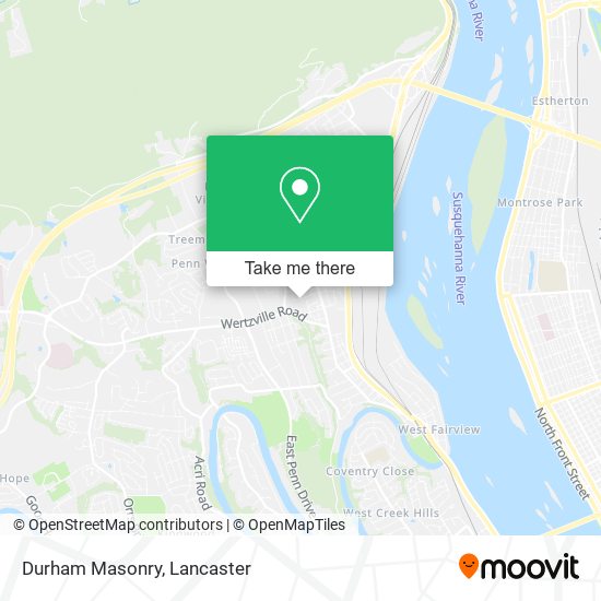 Durham Masonry map