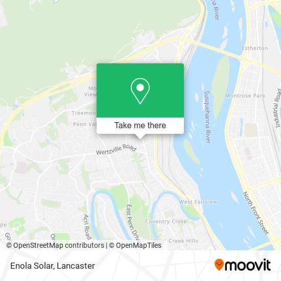 Mapa de Enola Solar
