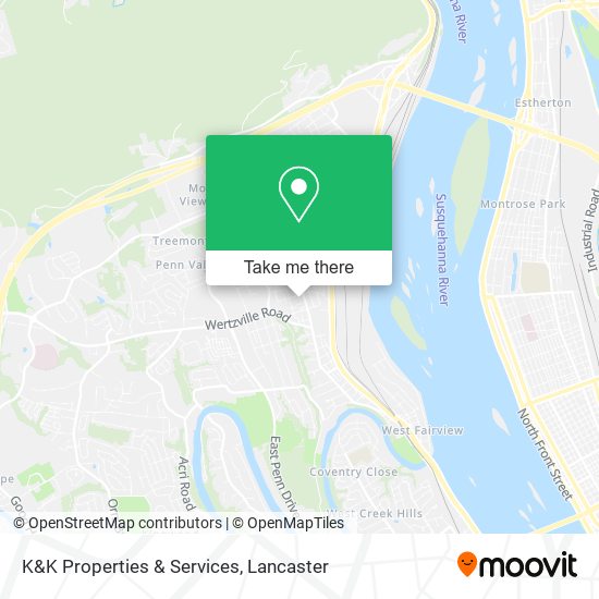 K&K Properties & Services map