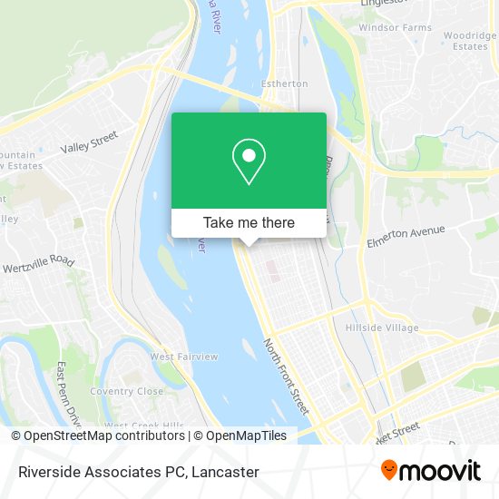 Riverside Associates PC map