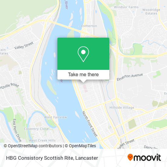 HBG Consistory Scottish Rite map