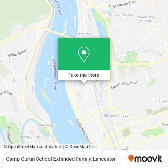 Mapa de Camp Curtin School Extended Family