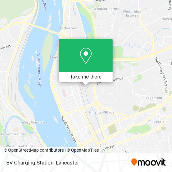 EV Charging Station map