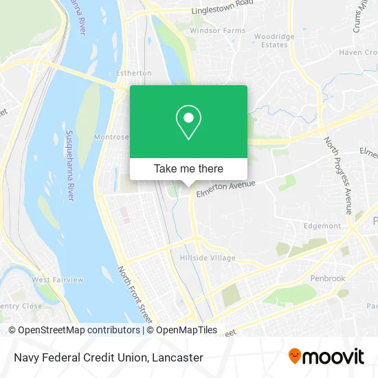 Navy Federal Credit Union map