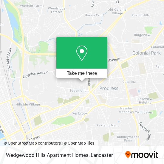 Wedgewood Hills Apartment Homes map