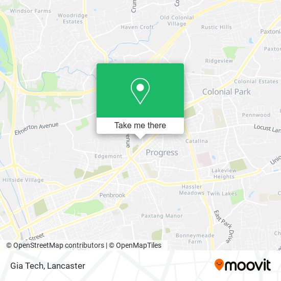 Mapa de Gia Tech