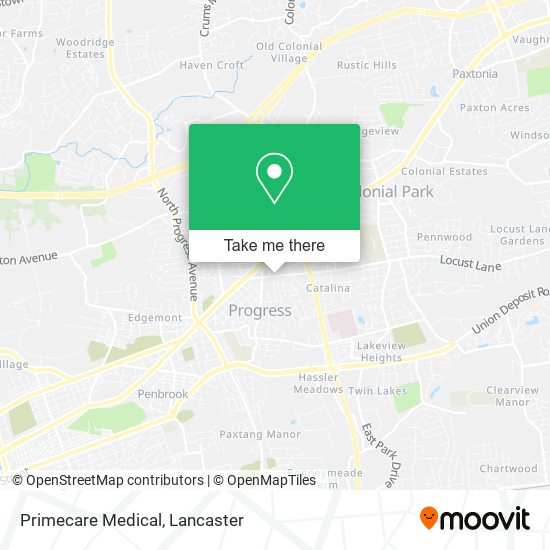 Mapa de Primecare Medical