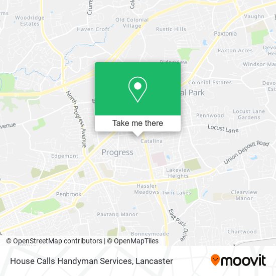 House Calls Handyman Services map