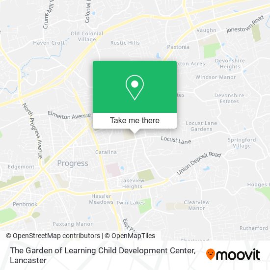 The Garden of Learning Child Development Center map