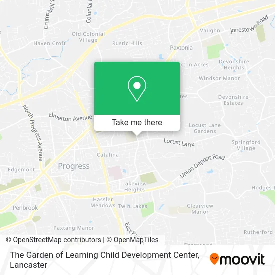The Garden of Learning Child Development Center map