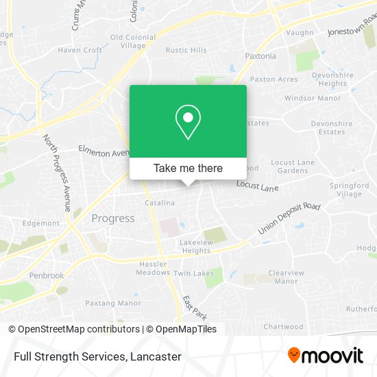 Mapa de Full Strength Services