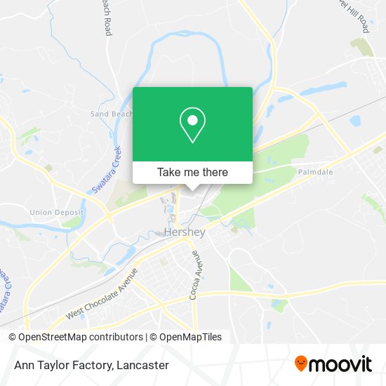 Ann Taylor Factory map