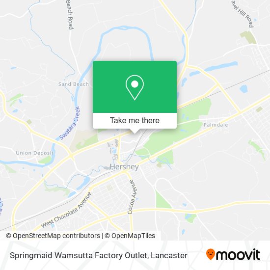 Mapa de Springmaid Wamsutta Factory Outlet