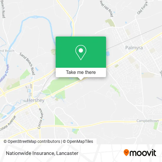 Nationwide Insurance map