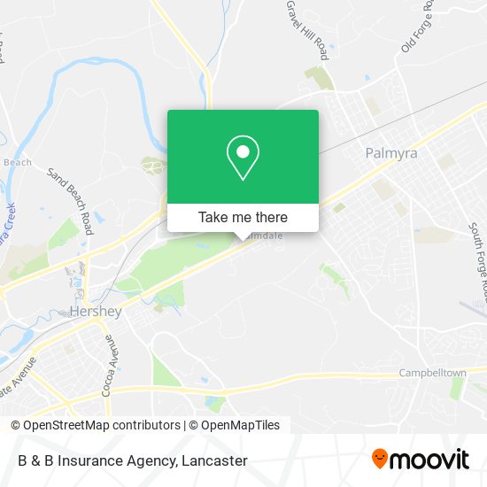 Mapa de B & B Insurance Agency