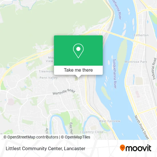 Littlest Community Center map