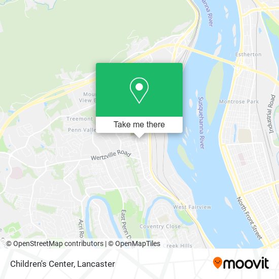 Mapa de Children's Center
