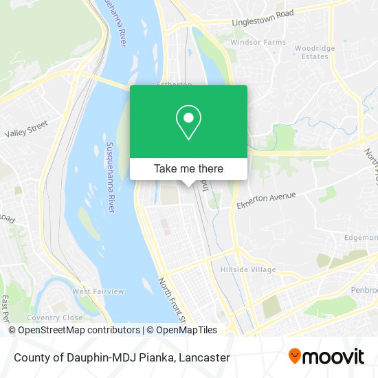 County of Dauphin-MDJ Pianka map