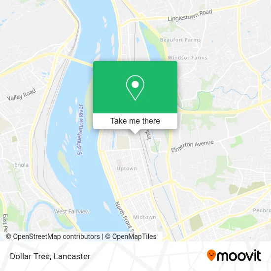 Dollar Tree map